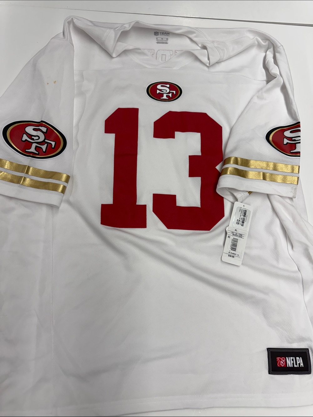NEW NFL #13 Purdy San Francisco Jersey XL